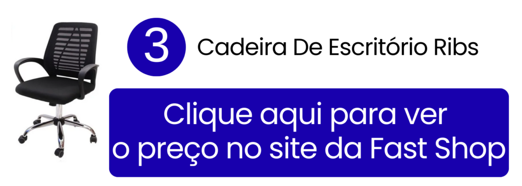 Comprar cadeira de escritório diretor Ribs na Fast Shop.