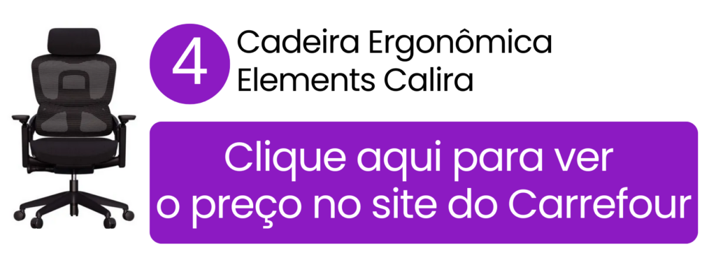 Comprar cadeira Elements Calira preta no Carrefour.