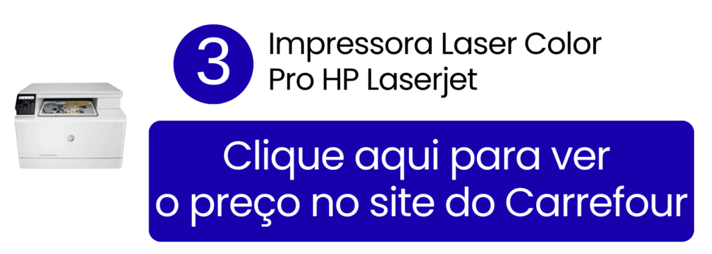 Ver preço da impressora multifuncional HP LaserJet Color Pro no Carrefour.