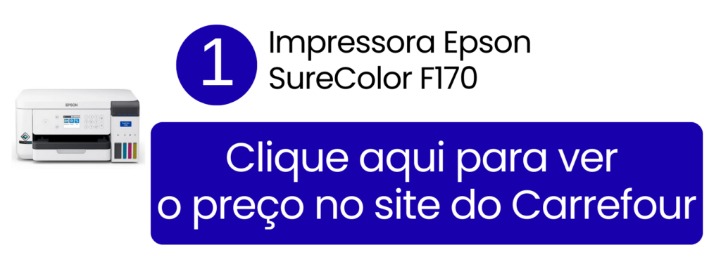 Detalhes da fidelidade de cor da Epson SureColor F170 para uso em casa.