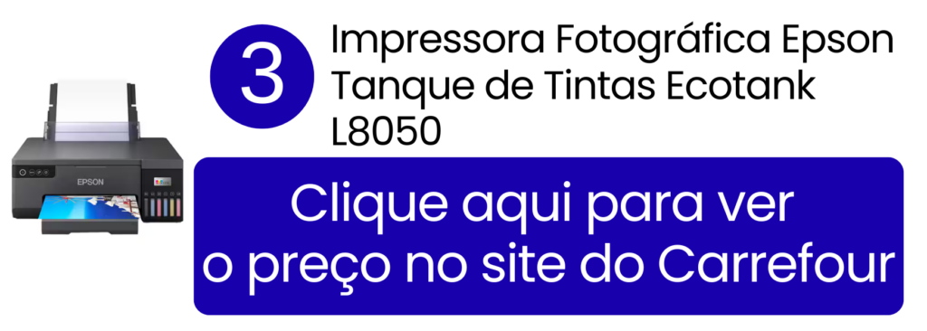Riqueza de detalhes e fidelidade de cores da Epson EcoTank L8050 no Carrefour.