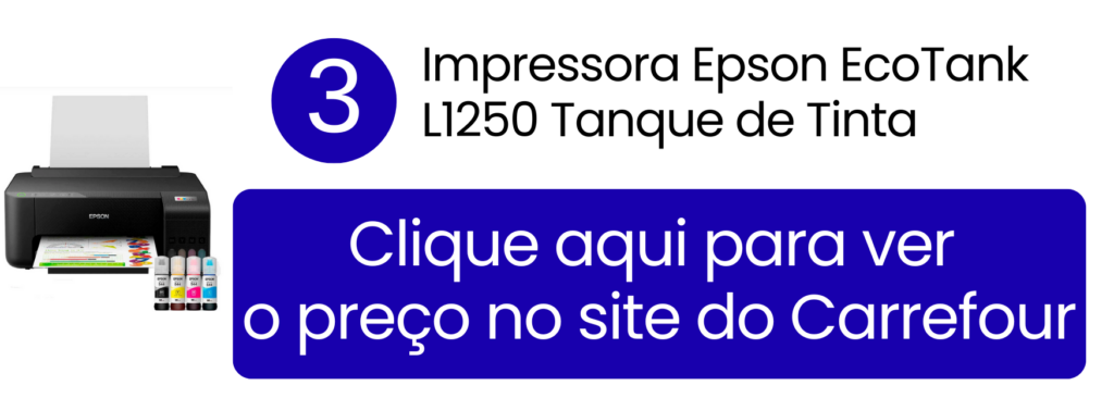 Comprar impressora Epson EcoTank L1250 colorida com Wi-Fi no Carrefour.