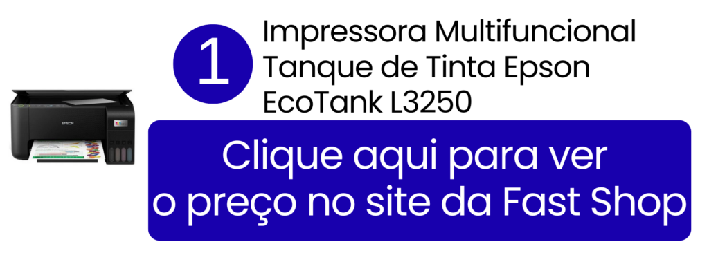 Comprar impressora multifuncional Epson EcoTank L3250 wireless na Fast Shop.