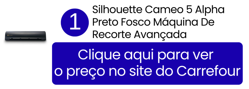 Comprar máquina de recorte Silhouette Cameo 5 Alpha Preto Fosco no Carrefour.