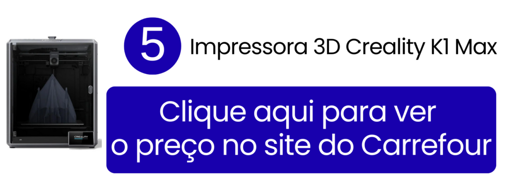Navegação intuitiva e configurações rápidas de arquivos através do display touch da Creality K1 Max.