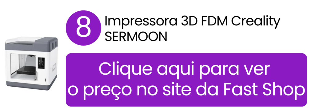 Proteção no manuseio e facilidade de uso com a estrutura fechada da Creality Sermoon V1.