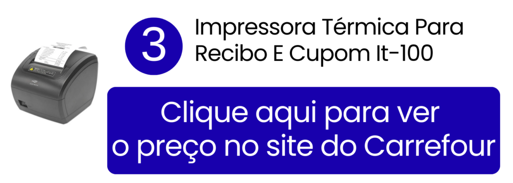 Agilidade operacional na emissão de cupons e recibos contínuos para delivery com a It-100 no Carrefour.