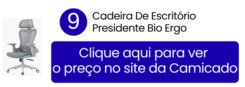 Construção de apelo ergonômico voltada para quem passa várias horas consecutivas no PC na Camicado.