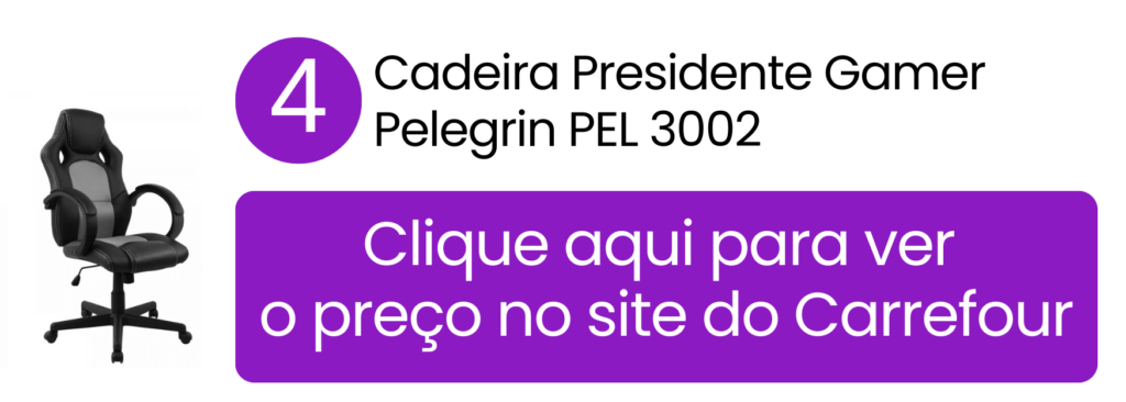 Design híbrido corporativo revestido em couro PU sintético preto e cinza de fácil higienização no Carrefour.
