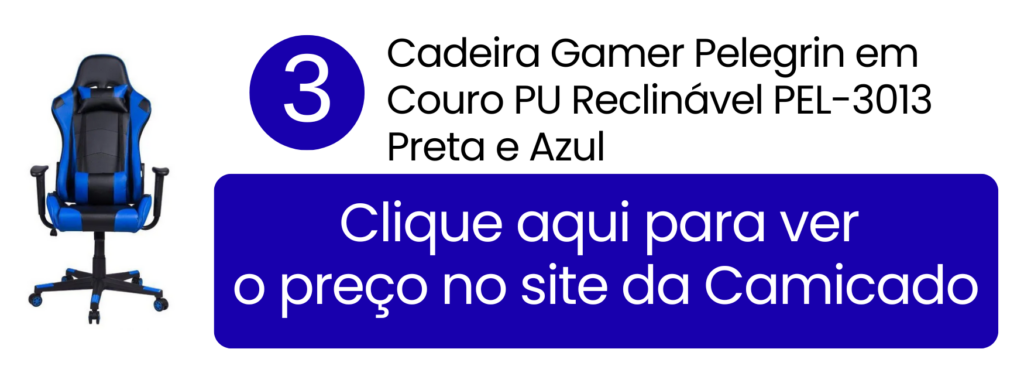 Presença marcante com o design esportivo clássico revestido em couro PU sintético na Camicado.