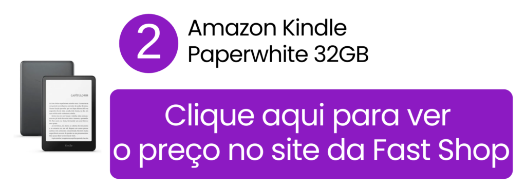 Adquirir leitor digital Kindle Paperwhite Signature Edition na Fast Shop.