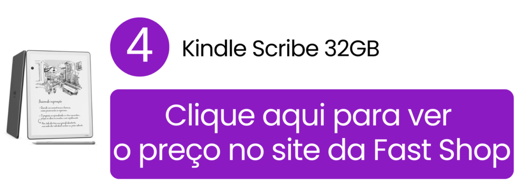 Organização de documentos e notas manuais na tela paperwhite de 11 polegadas do Kindle Scribe.